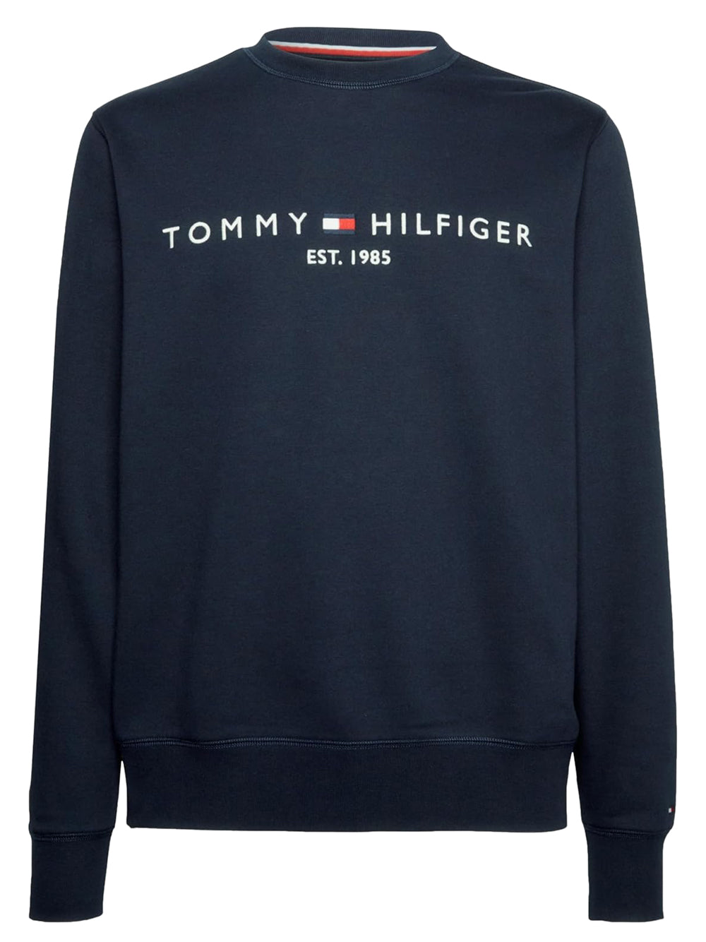 Tommy Hilfiger Felpa Girocollo Uomo Blu