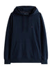 Tommy Hilfiger Felpa Cappuccio Uomo Terry Blu
