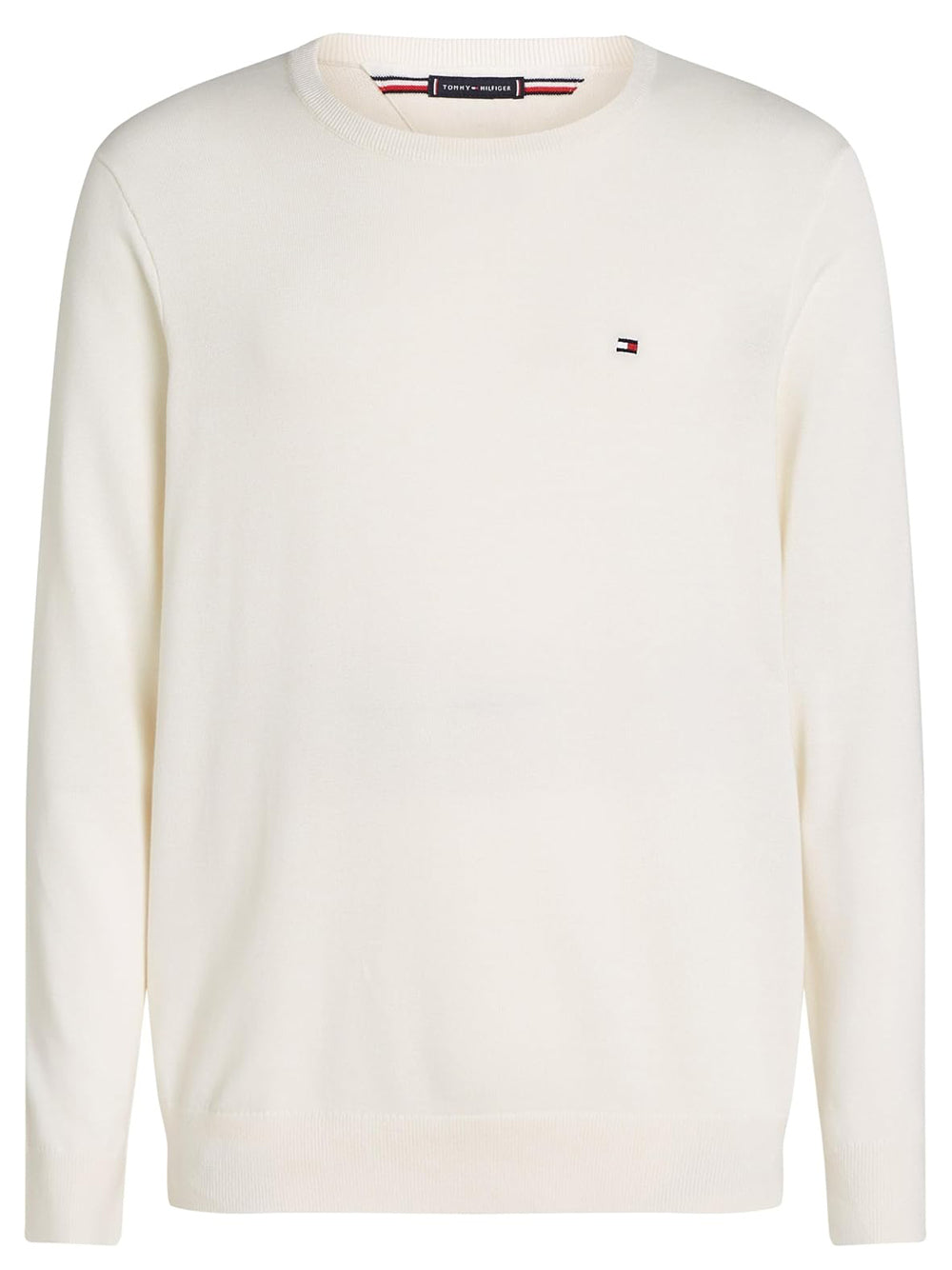 Tommy Hilfiger Pullover Uomo Essential Avorio