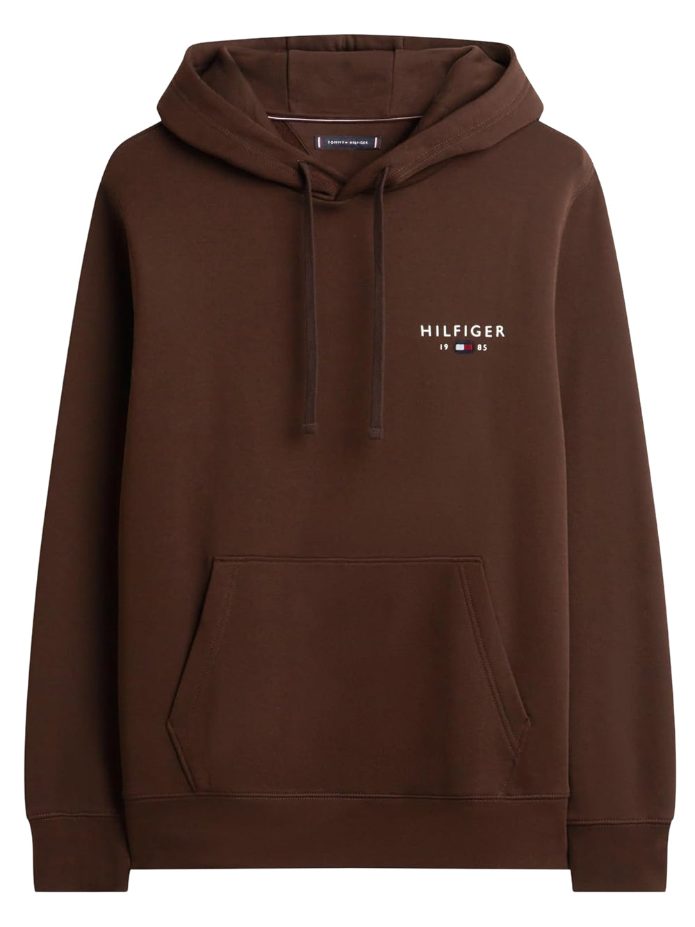 Tommy Hilfiger Felpa Cappuccio Uomo Love Cioccolato