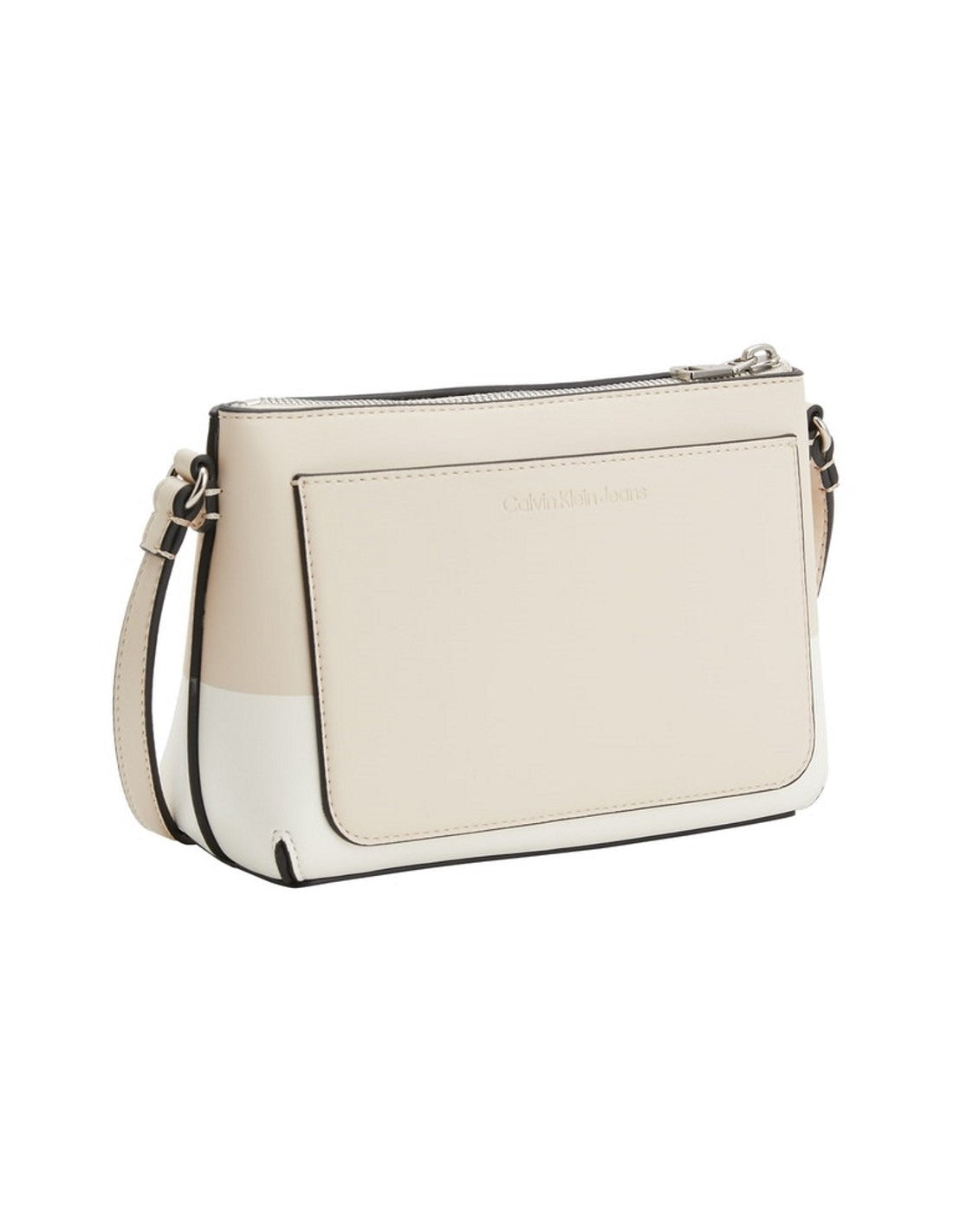 Borsa Donna K60K609766 Beige / bianco