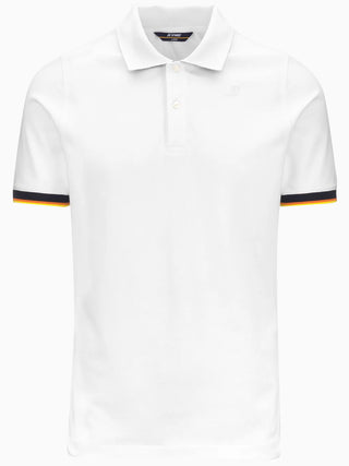K-way Polo Uomo Vincent Bianco