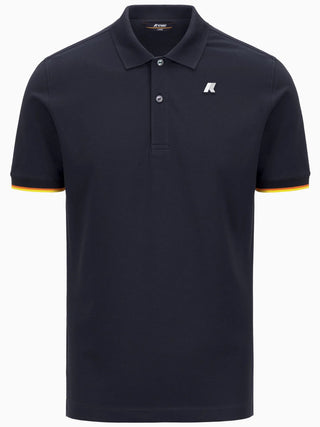 K-way Polo Uomo Vincent Blu scuro