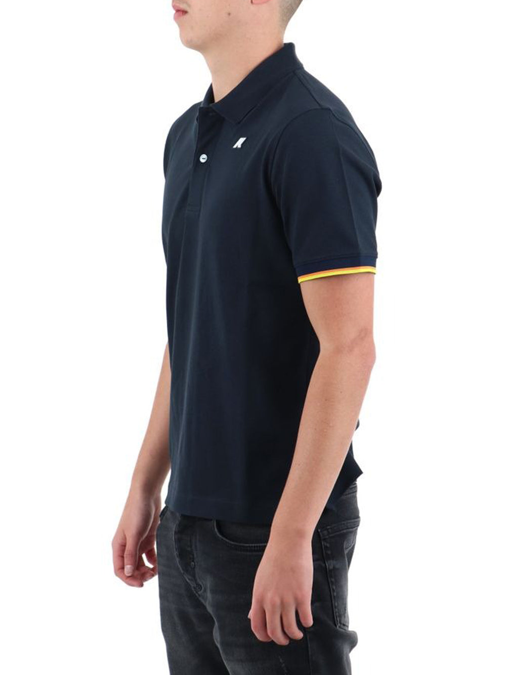 K-way Polo Uomo Vincent Blu scuro