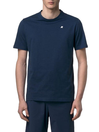 K-way T-shirt Uomo Odom Jersey Blu cobalto