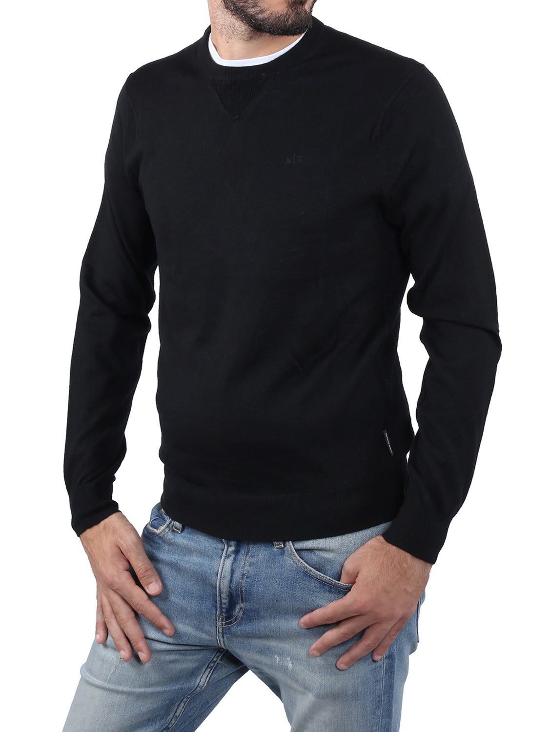 Armani Exchange Maglione Uomo Nero