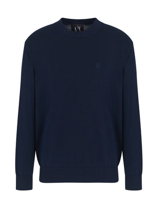 Armani Exchange Maglione Uomo Navy scuro