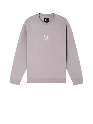 Armani Exchange Felpa Girocollo Uomo Beige