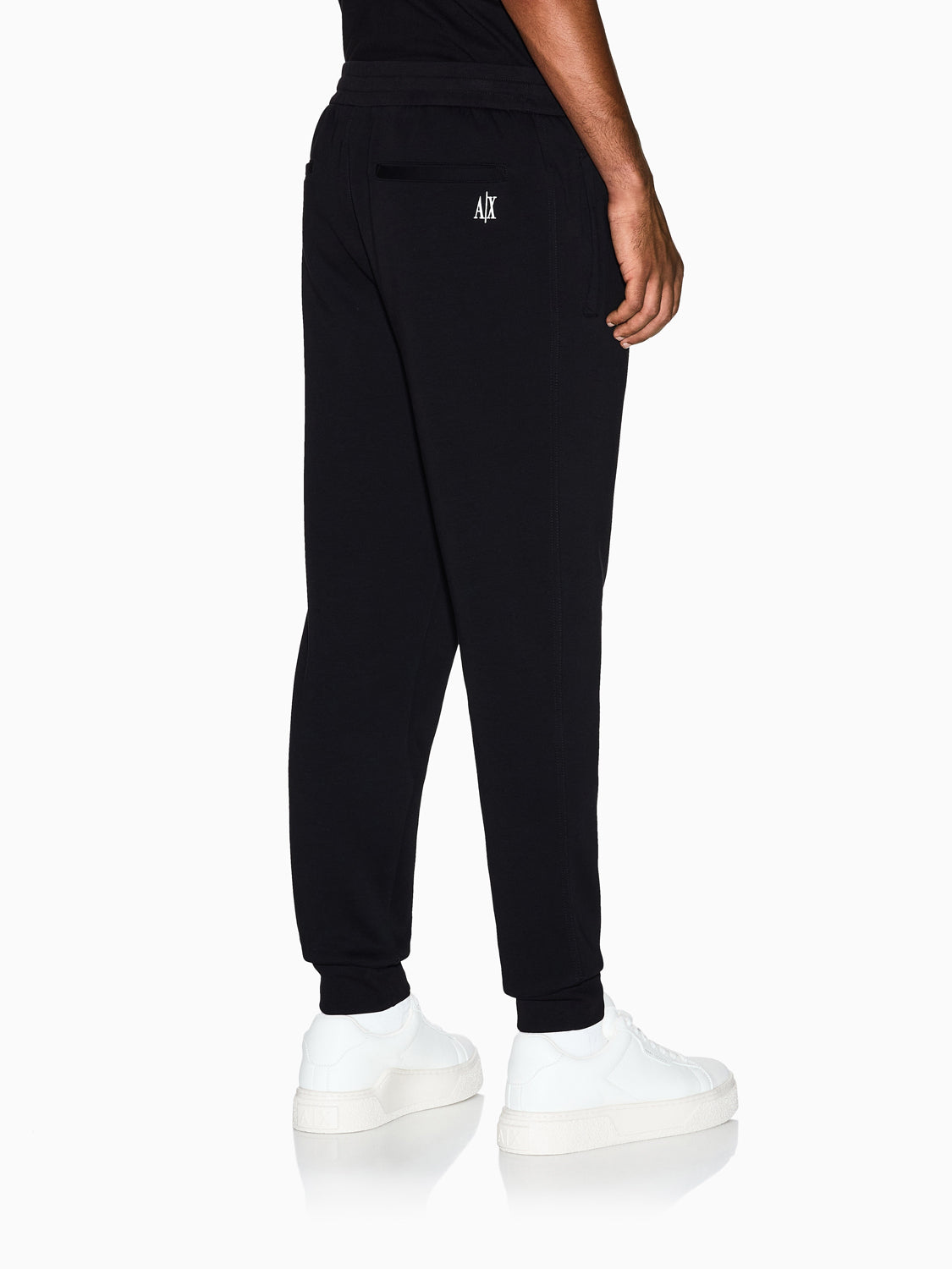 Armani Exchange Pantalone Tuta Uomo Nero