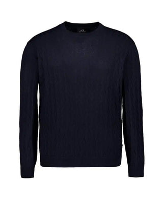 Armani Exchange Maglione Uomo Navy scuro