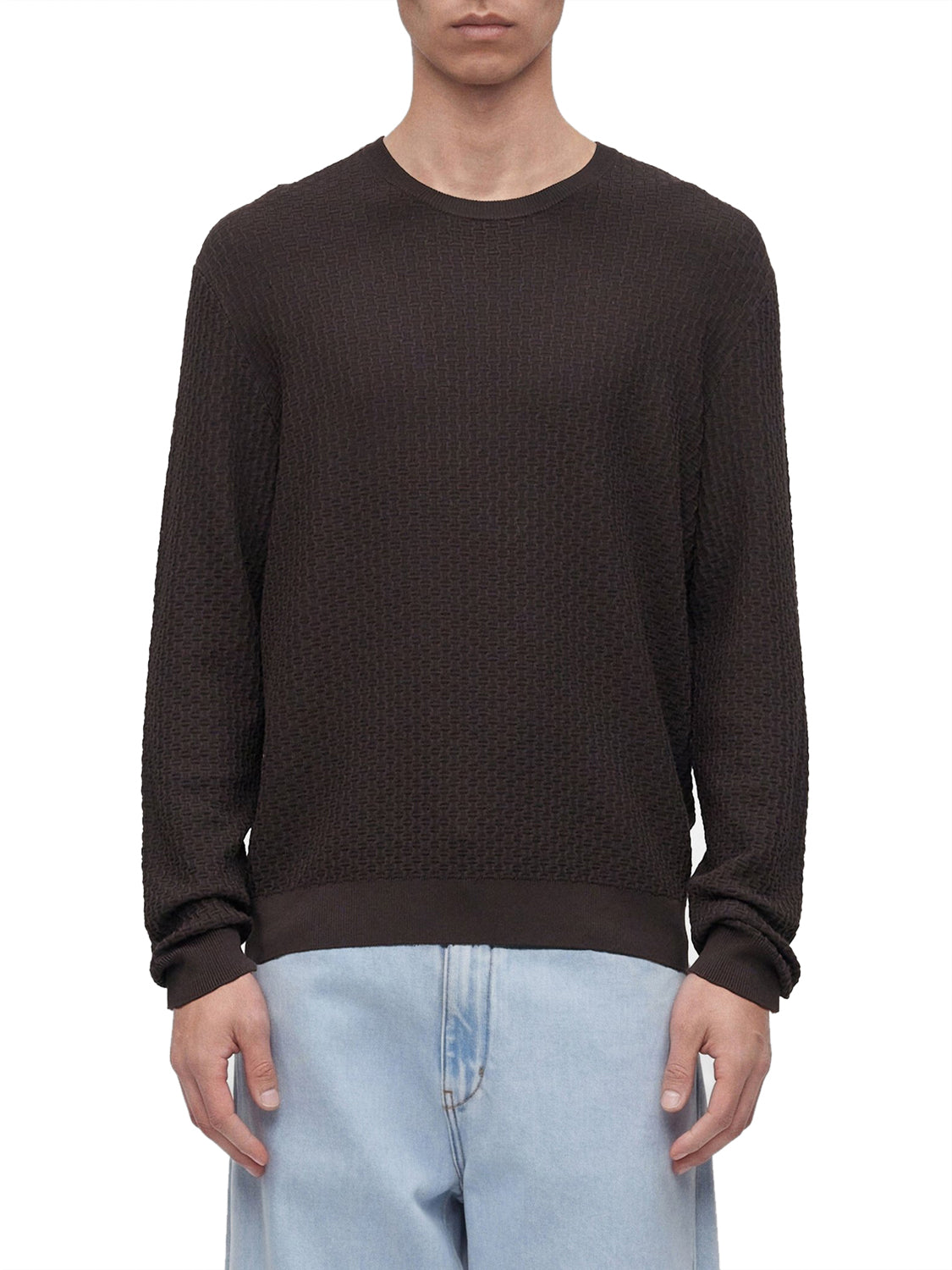 Armani Exchange Pullover Uomo Grigio Scuro