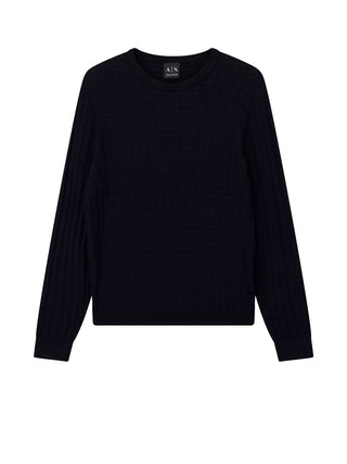 Armani Exchange Maglione Uomo Navy scuro