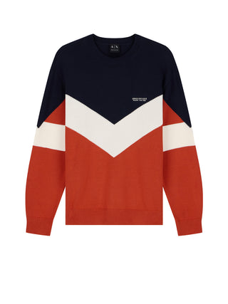 Armani Exchange Maglione Uomo Navy Scuro