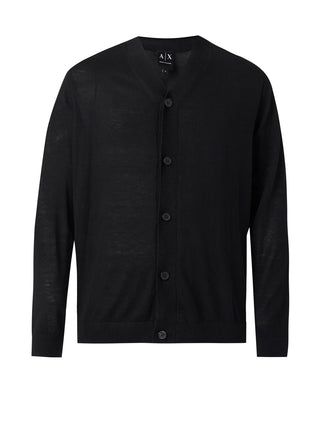 Armani Exchange Cardigan Uomo Nero