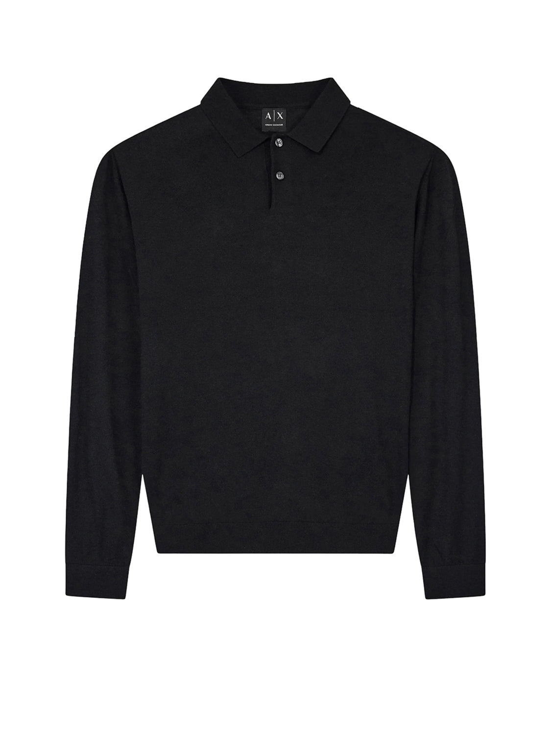Armani Exchange Polo Uomo Grigio Scuro
