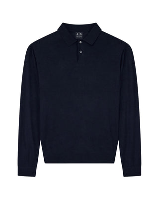 Armani Exchange Polo Uomo Navy scuro