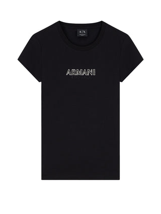 Armani Exchange T-shirt Donna Nero