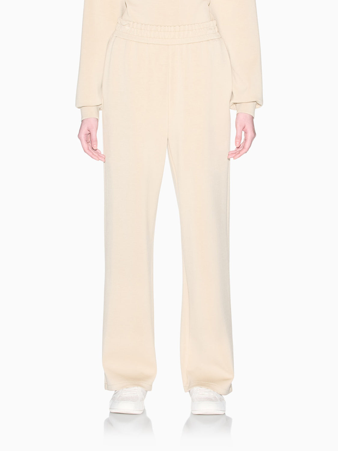 Armani Exchange Pantalone Tuta Donna Beige