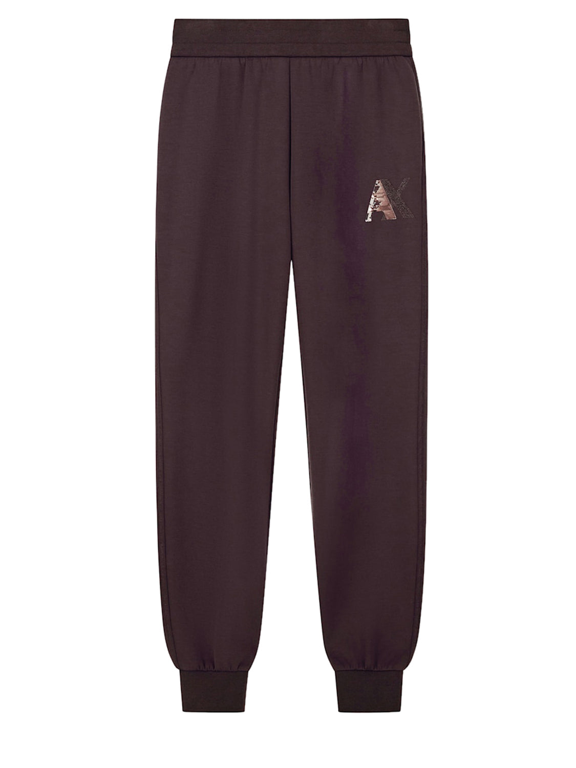 Armani Exchange Pantalone Tuta Donna Marrone