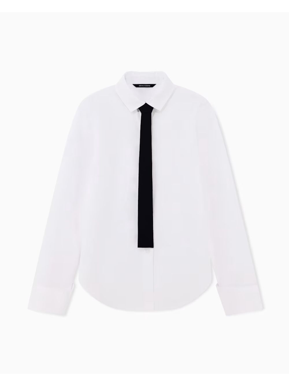 Armani Exchange Camicia Casual Donna Bianco ottico