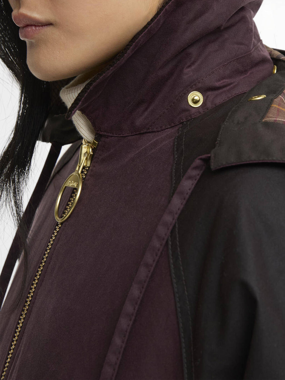 Barbour Giacca Leggera Donna Carville Jacket Tartan