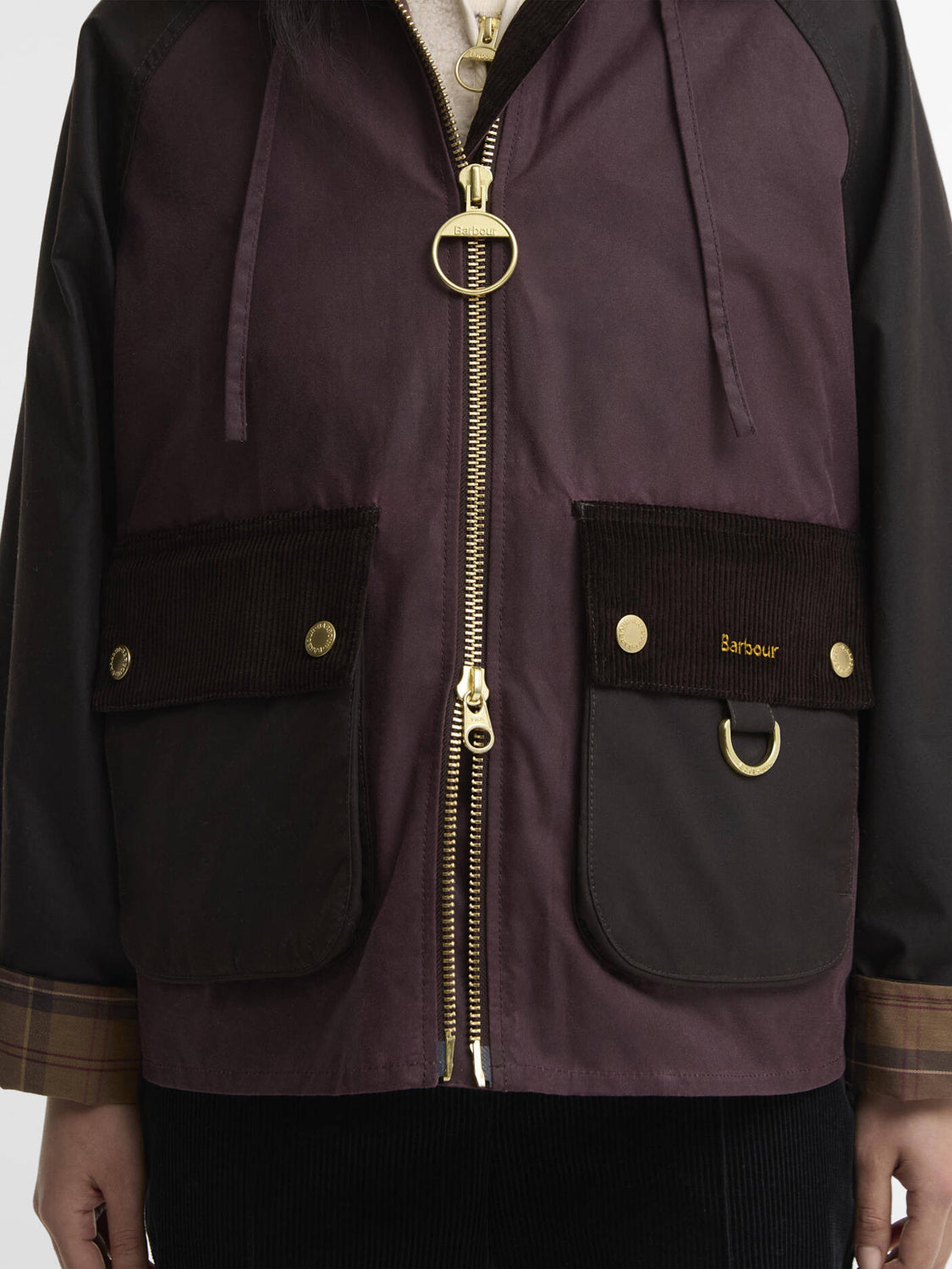 Barbour Giacca Leggera Donna Carville Jacket Tartan