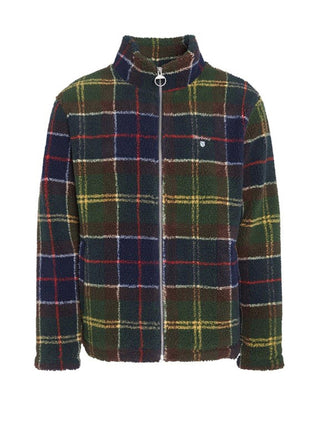 Barbour Giubbotto in Pile Uomo Tartan Fleece Classic Tartan
