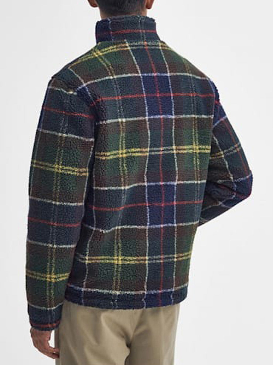 Barbour Giubbotto in Pile Uomo Tartan Fleece Classic Tartan