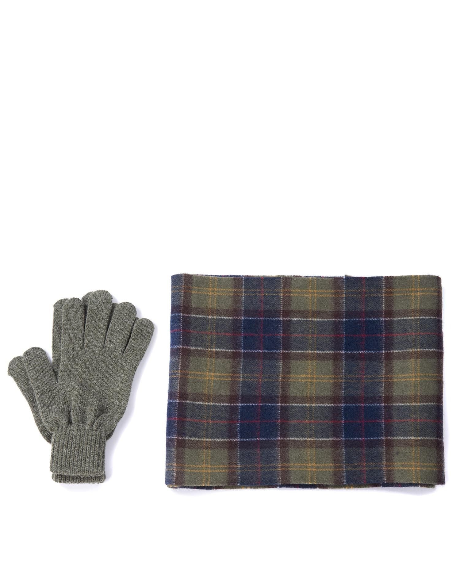 Barbour Sciarpa Uomo Capp + Sciarpa Classic Tartan