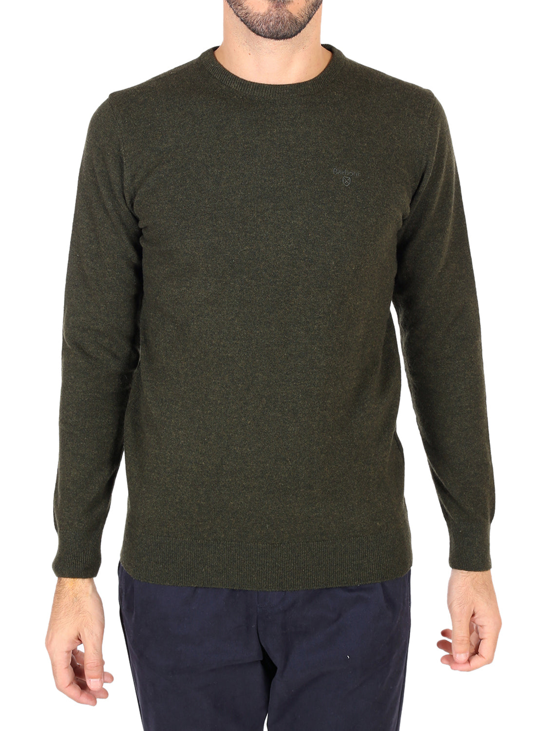 Barbour Maglione Uomo Essential Verde