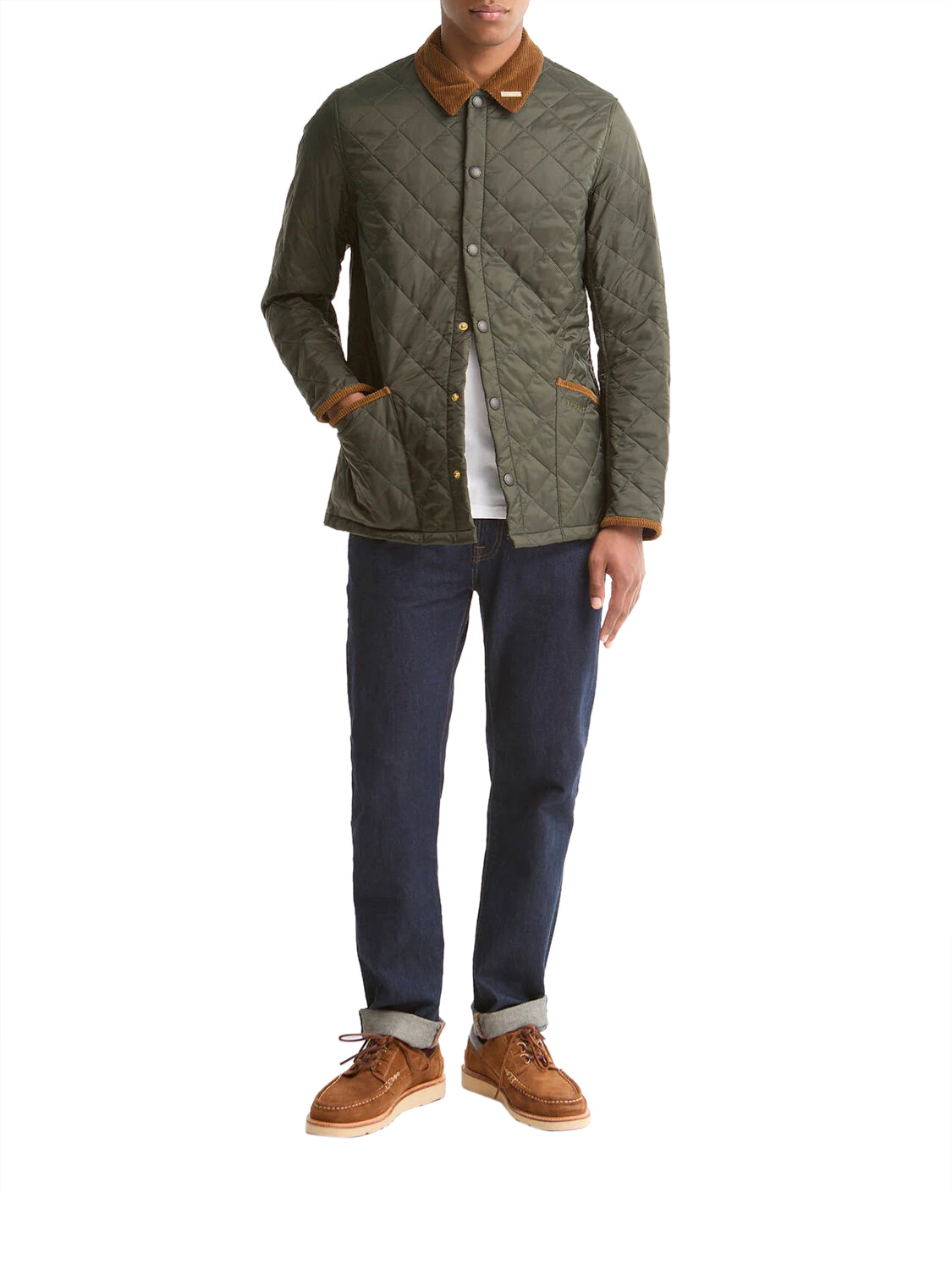 Barbour Giubbotto Leggero Uomo Herit Olive