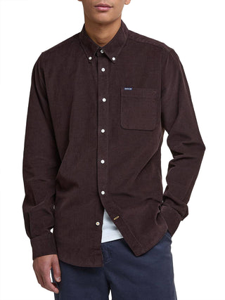 Barbour Camicia Uomo Ramsey Marrone