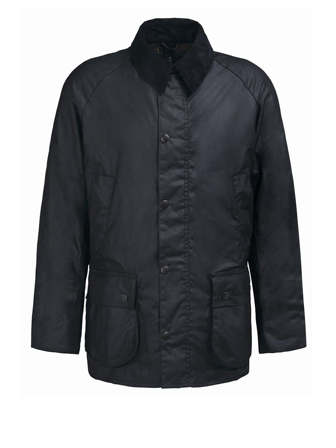 Barbour Giacca Cerata Uomo Ashby Nero