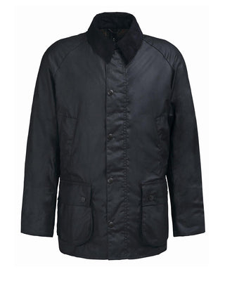 Barbour Giacca Cerata Uomo Ashby Nero