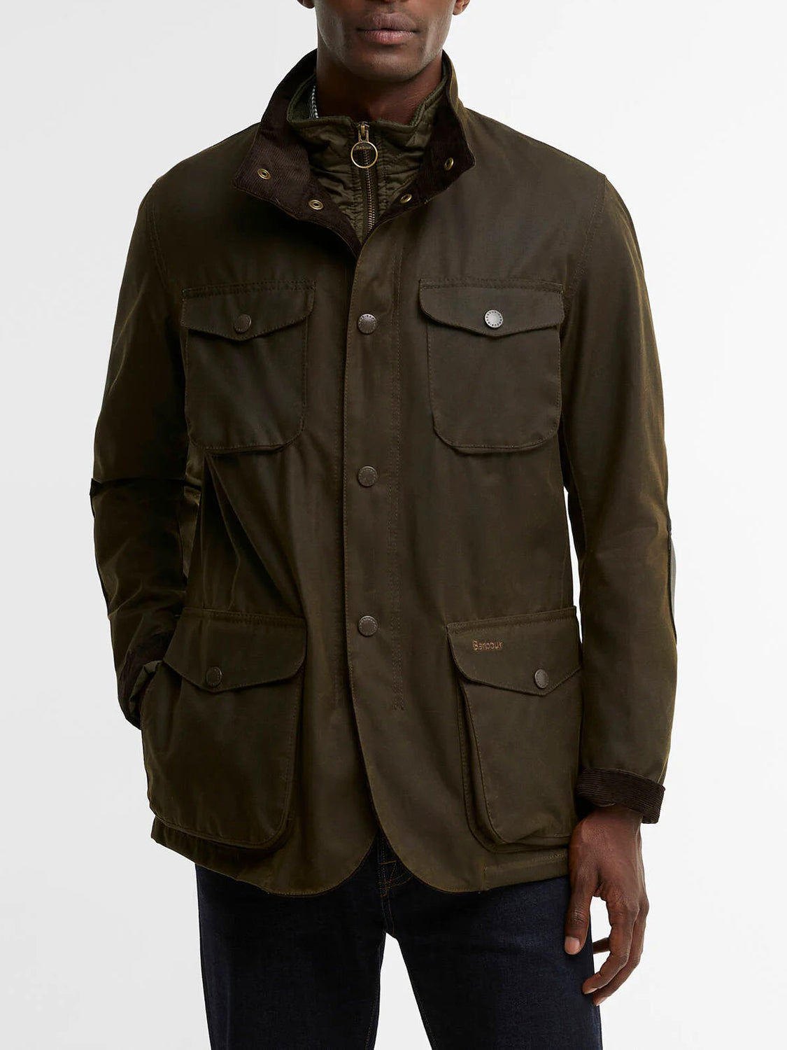 Barbour Giacca Cerata Uomo Ogston Olive