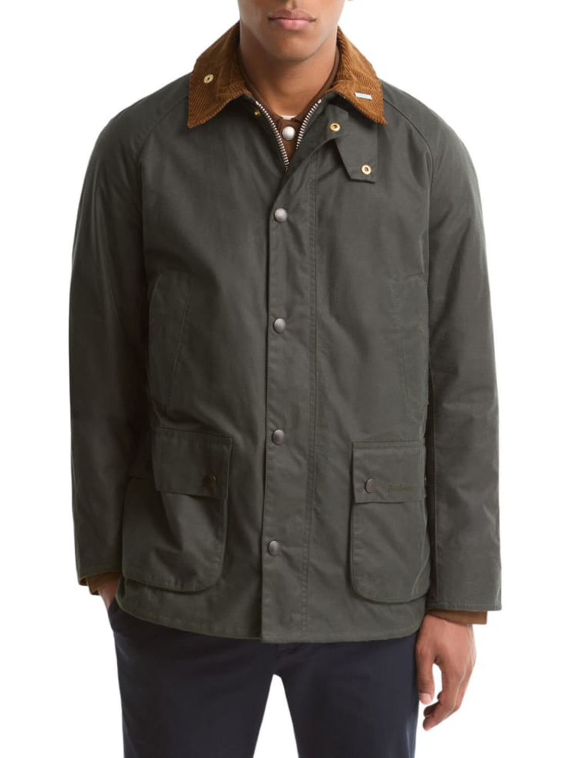 Barbour Giacca Cerata Uomo Icons Ashby Sage