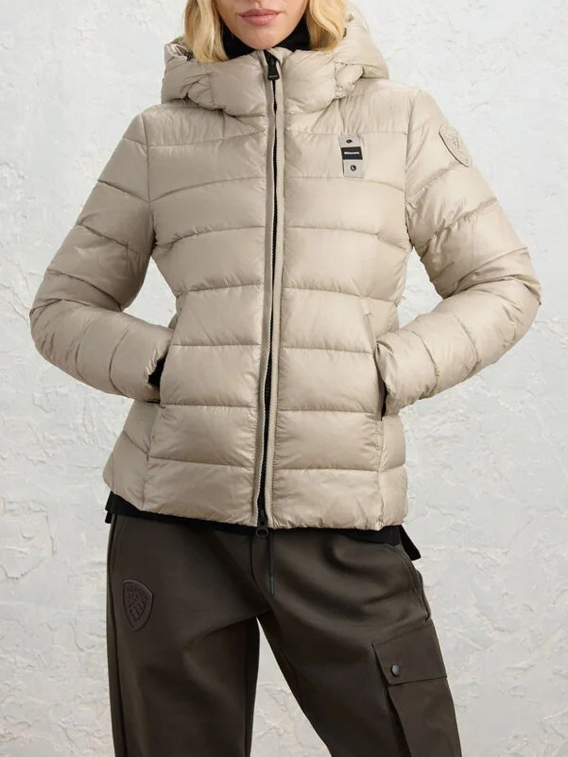 Blauer Piumino Donna Caroll Grigio Nebbia