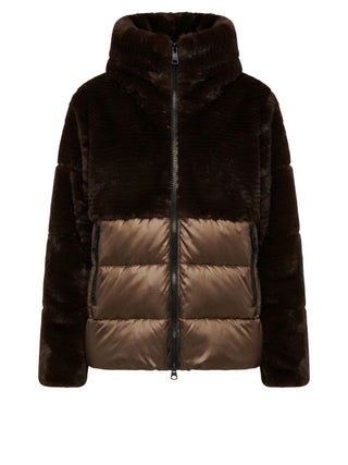 Blauer Giubbotto Imbottito Donna Fanevil Marrone