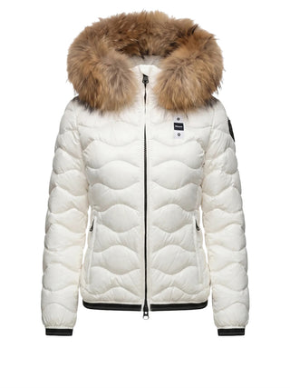 Blauer Piumino Donna Aldie Bianco ottico