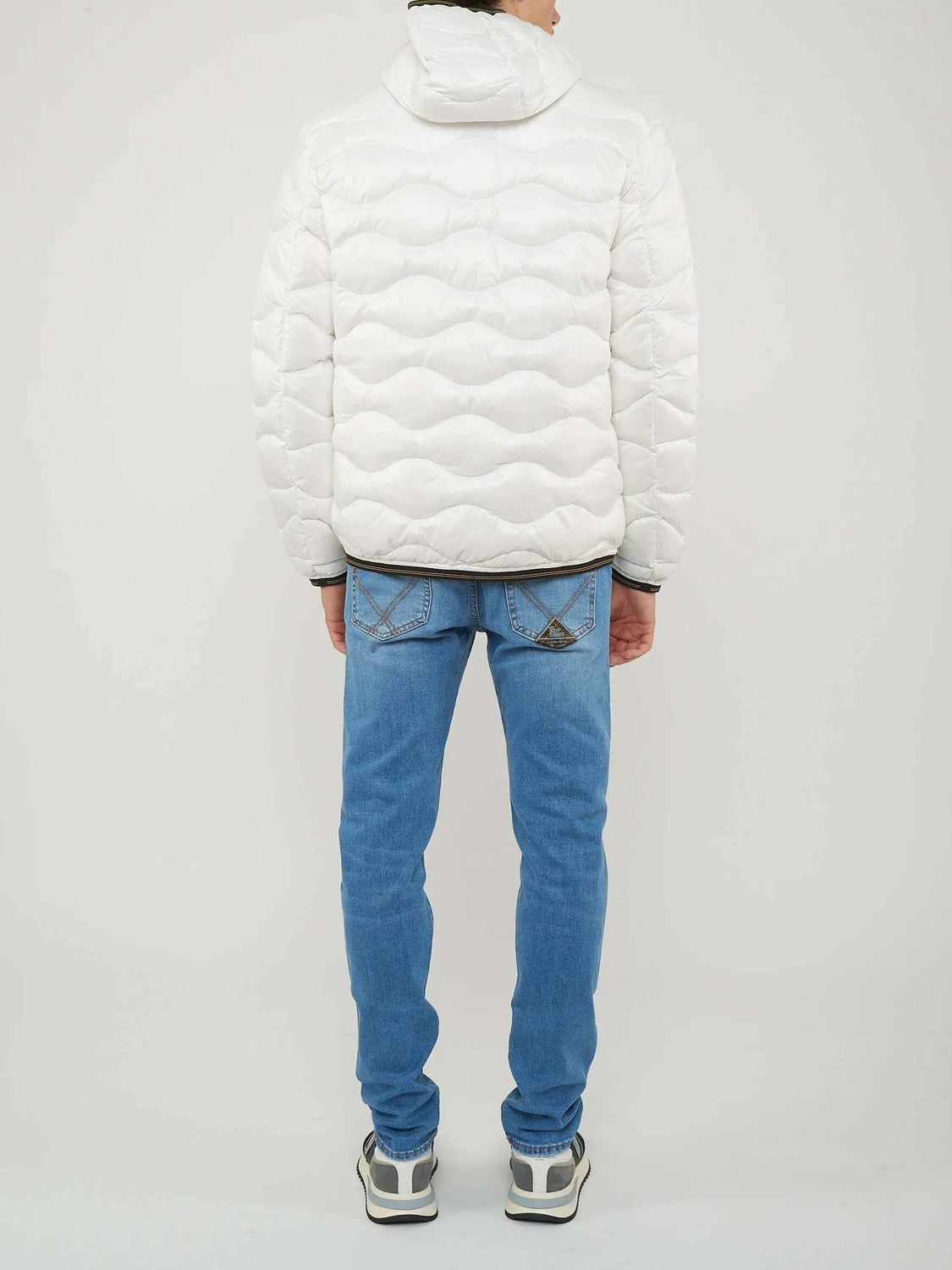 Blauer Piumino Uomo Wave Bianco