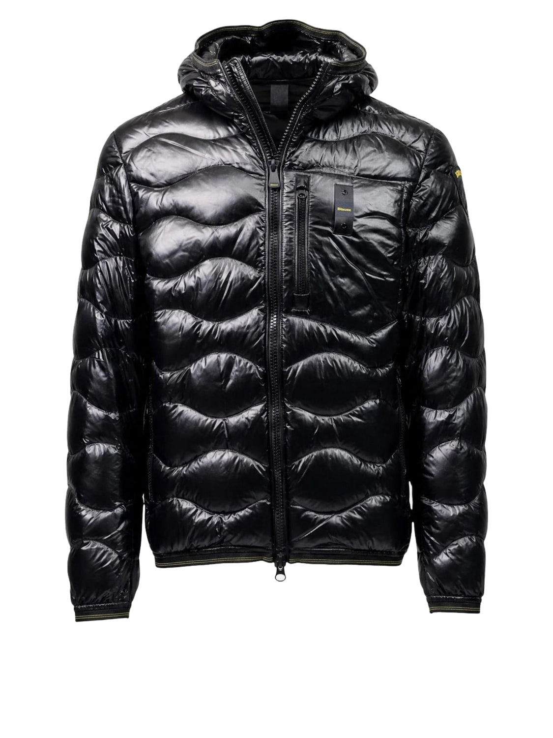 Blauer Giubbotto Imbottito Uomo Wave Nero