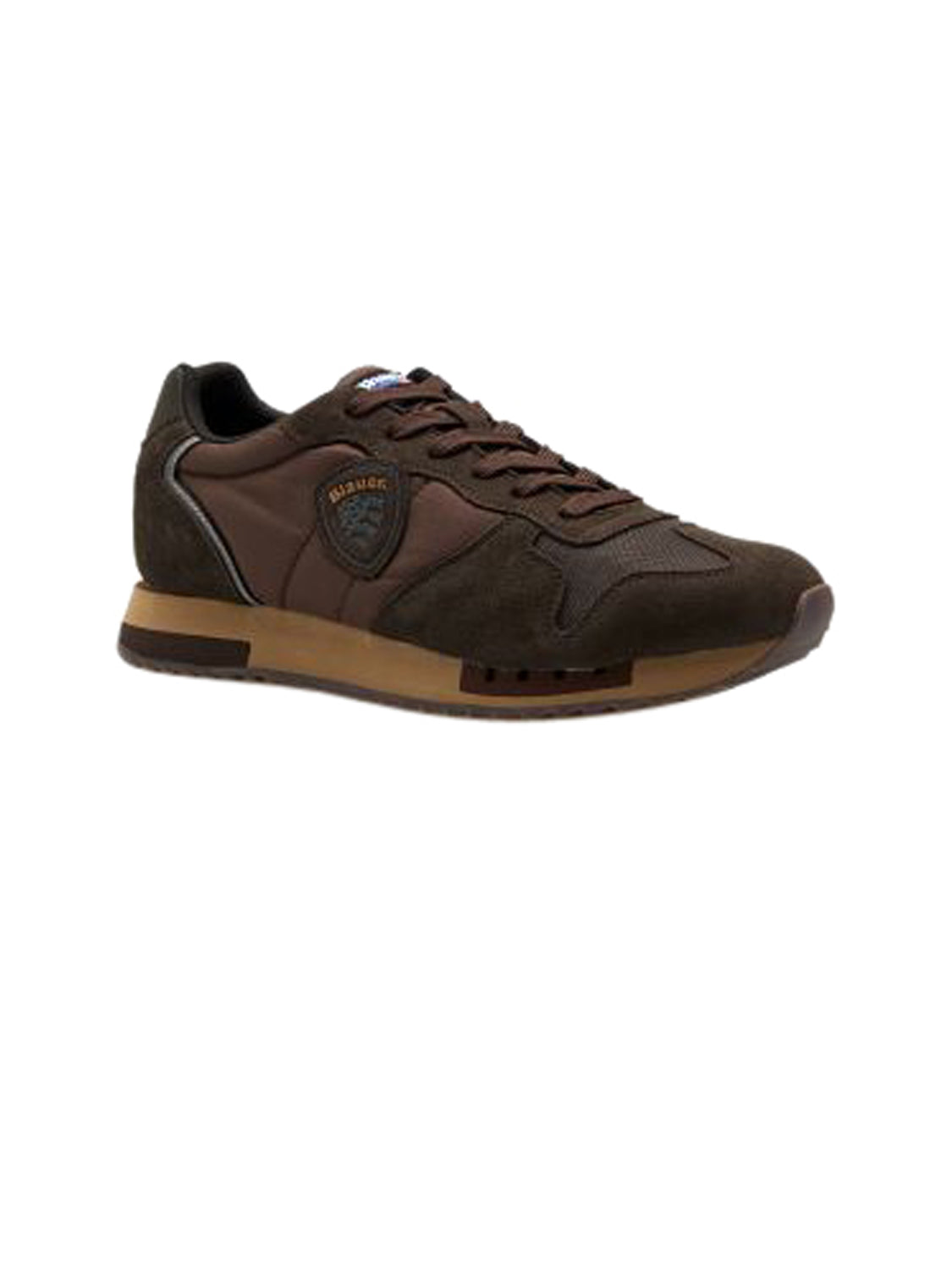 Blauer Sneakers Uomo Queens Marrone scuro
