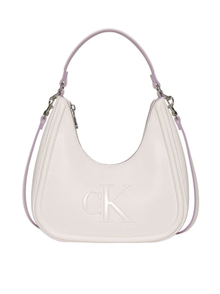 Calvin Klein Borsa a Spalla Donna Beige chiaro
