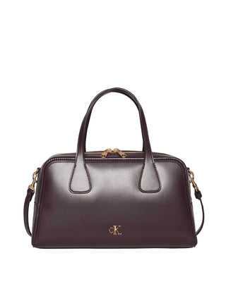 Calvin Klein Borsa a Spalla Donna Bordeaux