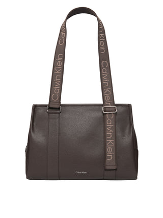 Calvin Klein Borsa a Mano Donna Marrone