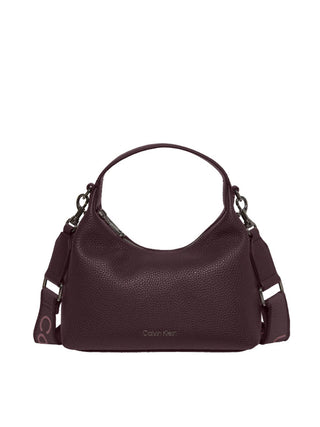 Calvin Klein Borsa a Spalla Donna Bordeaux