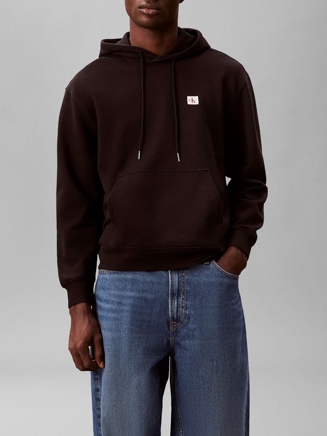 Calvin Klein Felpa Cappuccio Uomo Nero