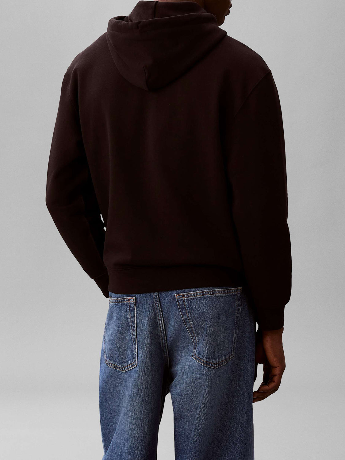 Calvin Klein Felpa Cappuccio Uomo Nero