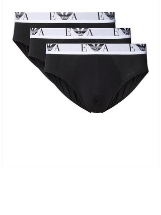 Emporio Armani Slip Uomo 3 Pack Nero