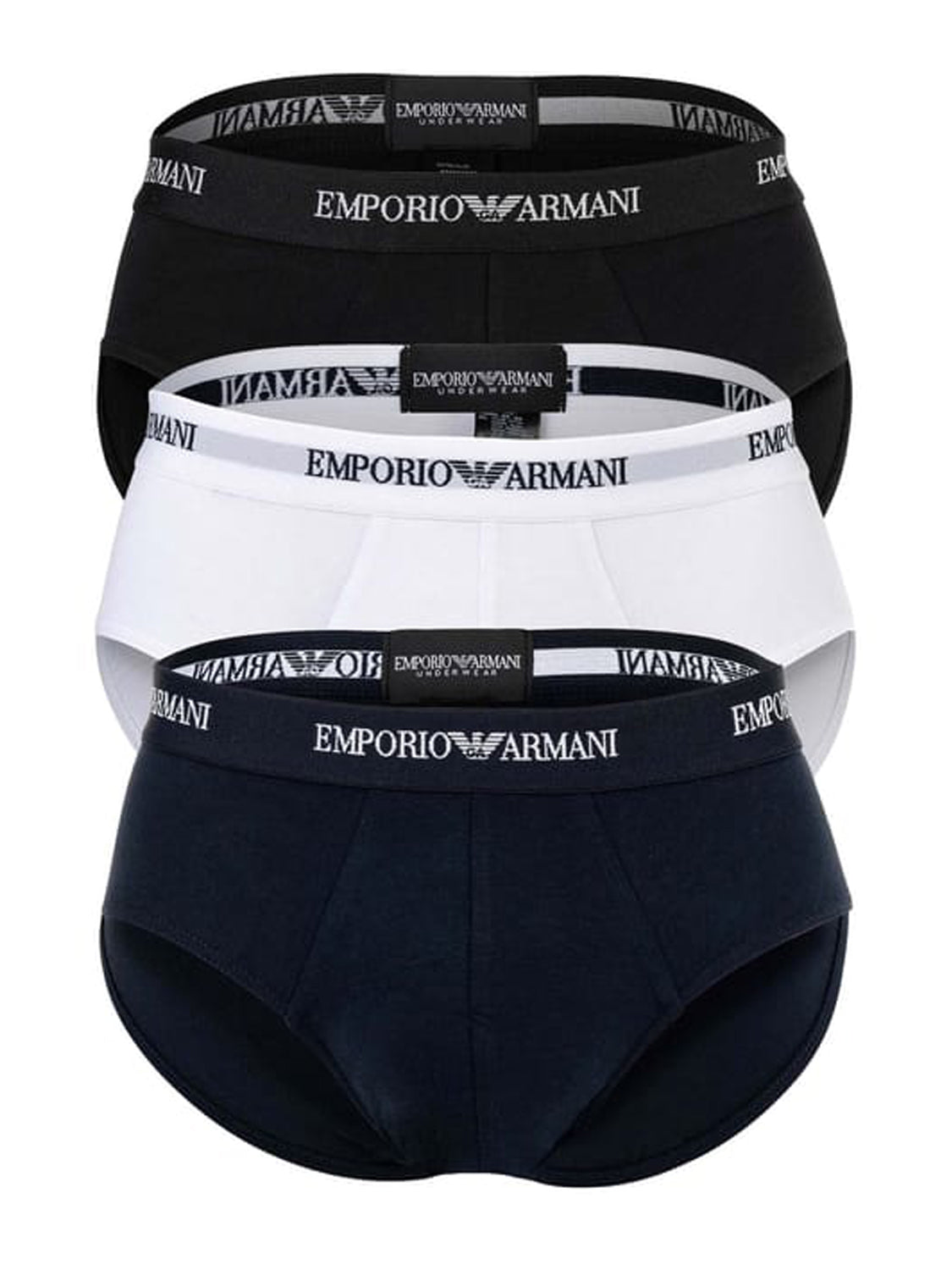 Emporio Armani Slip Uomo 3 Pack Bianco